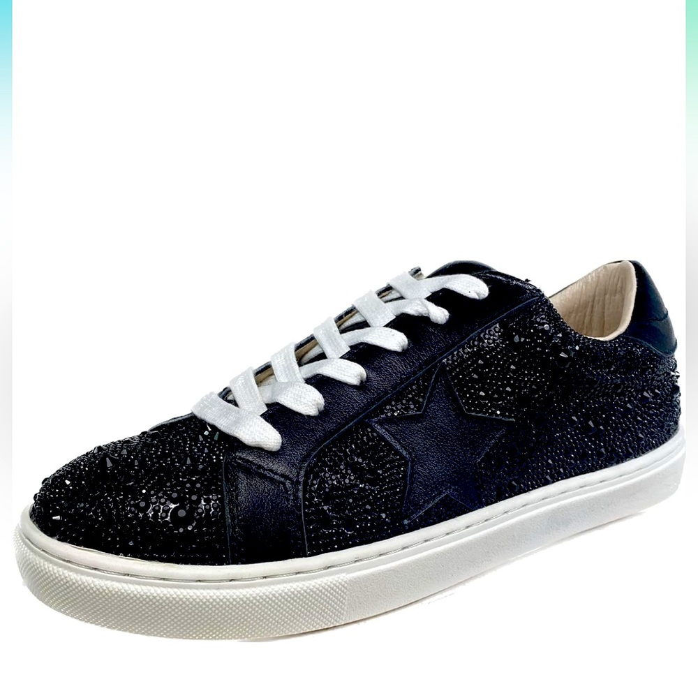 ARIDER Girl Joyce Women's Rhinestone Embellished Star Shape sneakers